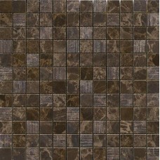 мозаика Italon Elite Dark Mosaico 30.5x30.5 см, толщина 8.5 мм