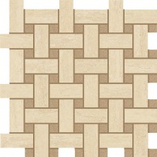 мозаика Italon Travertino Navona Mosaico Lounge 30.5x30.5 см, толщина 8.5 мм