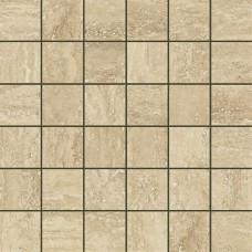 мозаика Italon Travertino Romano Mosaico 30x30 см, толщина 10 мм