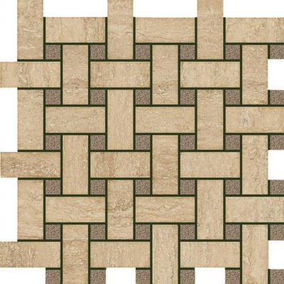 Italon Travertino Romano Mosaico Lounge