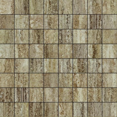 Italon Travertino Silver Mosaico Lux