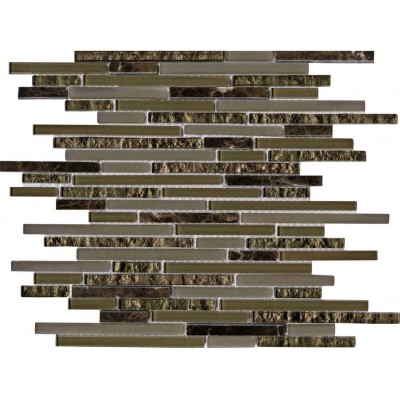 LAntic Colonial Mosaics Eternity Mini Strip Emperador