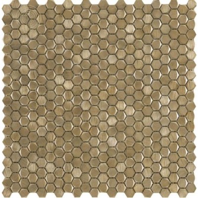 LAntic Colonial Mosaics Gravity Aluminium Hexagon Gold