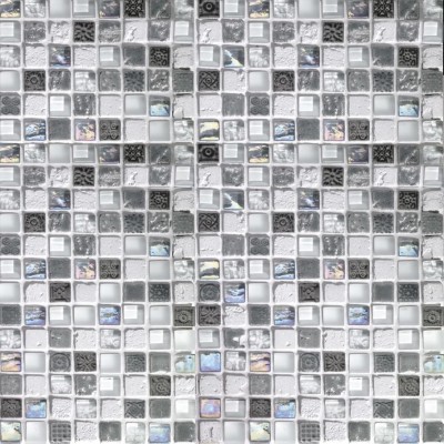 LAntic Colonial Mosaics Imperia Mix Silver Greys