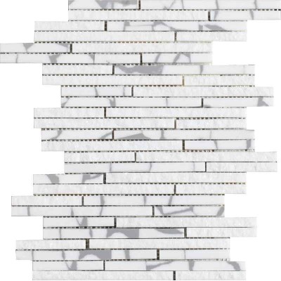 LAntic Colonial Mosaics Lines Safary Mini Strip Grey