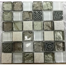 мозаика LAntic Colonial Mosaics Tecno Quarz Mountain 29.6x29.6 см