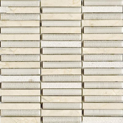 LAntic Colonial Mosaics Time Texture Linear Cream