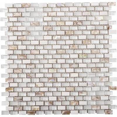 LAntic Colonial Mosaics Tribal Pearl White