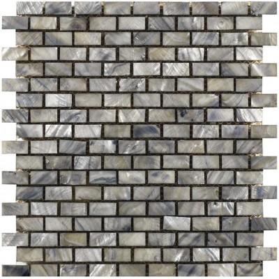 LAntic Colonial Mosaics Victorian Mother Of Pearl Grey