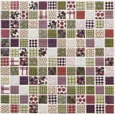 мозаика Mosavit Graphic Patchwork Spring 31.6x31.6 см