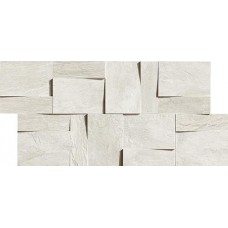 мозаика Rex Ardoise Blanc Modula Mureto 3D 30x30 см, толщина 10 мм