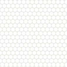 мозаика Rex Extra Light Circle White 30x30 см, толщина 4.3 мм