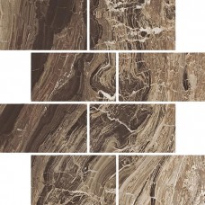 мозаика Rex I Marmi Marble Brown MuReto 30x30 см, толщина 6 мм