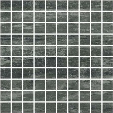 мозаика Rex I Travertini Black Mos. 3D Mix 30x30 см, толщина 10 мм