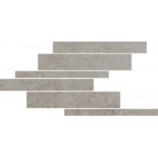 мозаика Rex La Roche Gray Mod.List.Mix Sfals. 21x40 см, толщина 10 мм