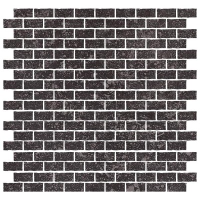 Rex Pietra Del Nord Nero Mosaico