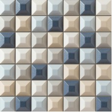 мозаика Tubadzin Elementary Blue 31.4x31.4 см, толщина 18 мм