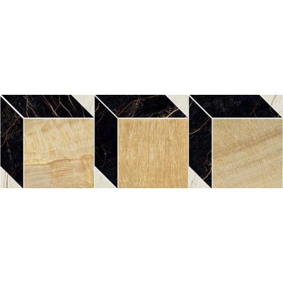 Versace Marble Mos Cube Nero Oro Bianco
