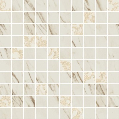 Versace Marble Mos T100 Dec Bianco