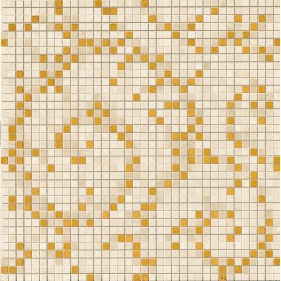 Versace Vanitas Mosaico Foglia Gold Beige